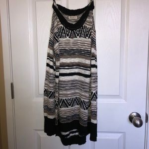 Cozy long sleeve knit shirt